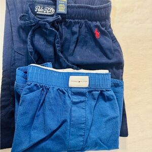 Polo by Ralph Lauren Kids Navy and Blue Joggers